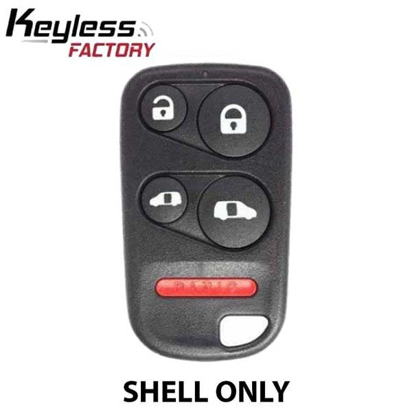 2001-2004 Honda Odyssey / 5-Button Keyless Entry Remote SHELL for OUCG8D-440H-A (AFTERMARKET)