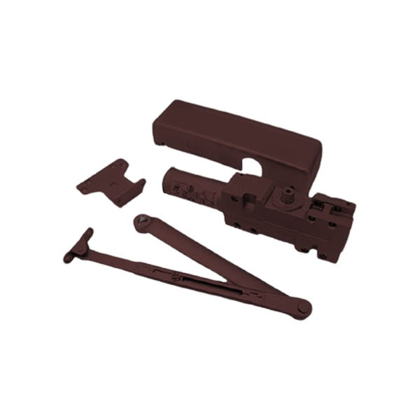 TownSteel - TDC40 - Hydraulic Door Closer - Back Check Function - PA Bracket/Regular/Top Jamb - Hold to Open Arm - Duranodic - Grade 1