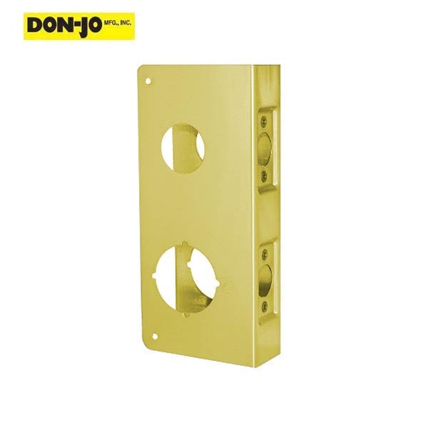 Don-Jo - 154 CW - Wrap Around - 9" Height - 2-3/8" Backset - Optional Finish
