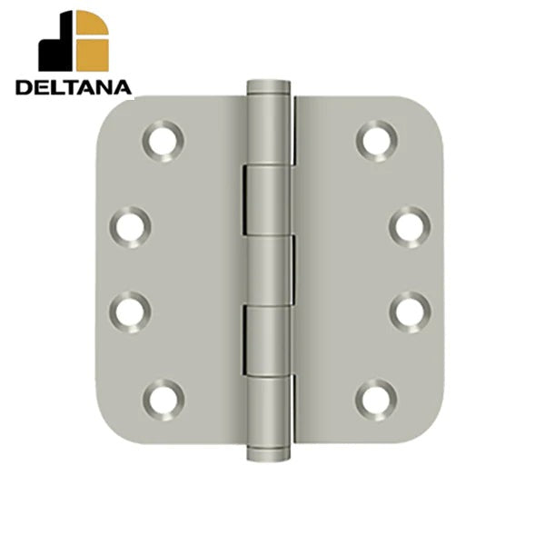 Deltana - 4" x 4" x 5/8" Radius Hinge Residential - 0.085 Thickness - Optional Finish