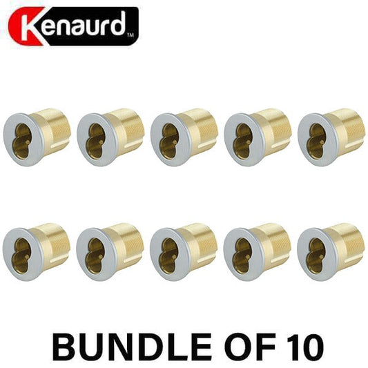 10 x IC Core Mortise Cylinder Housing - 6 Pins (BUNDLE OF 10)