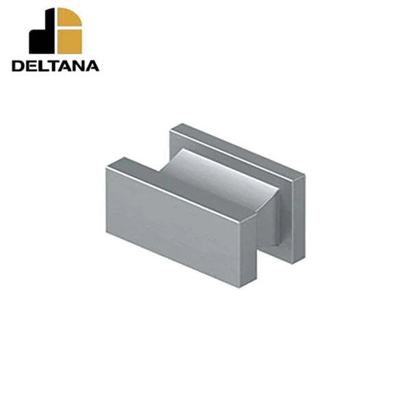 Deltana - Contemporary Knob - Anvil - 3/4" x 1-1/2" x 7/8" - Optional Finish
