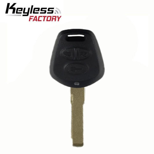 1997-2009 Porsche Type 986 / 3-Button Remote Head Key / HU66 / Megamos ID 48 for KR55 Key Maker (AFTERMARKET)