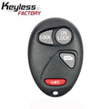 2002-2005 GM / 4-Button Keyless Entry Remote / PN: 10335586 / L2C0007T (AFTERMARKET)