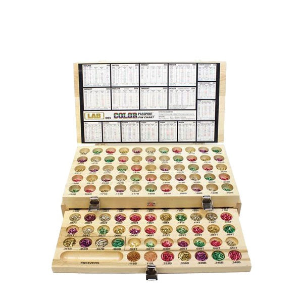 LAB - LWK003 - .003 - Smart Wedge - Universal Rekeying Pin Kit - Solid Wood