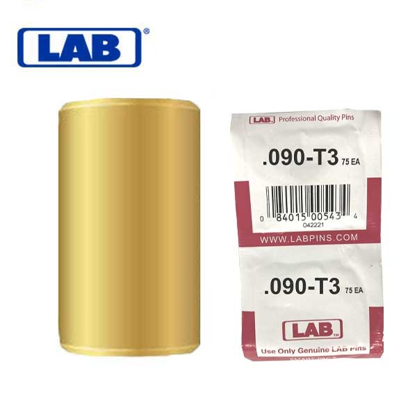 LAB - .003 - Universal Top Flat Pins - Size .090 - 090S43 - Smart-Pac of 150