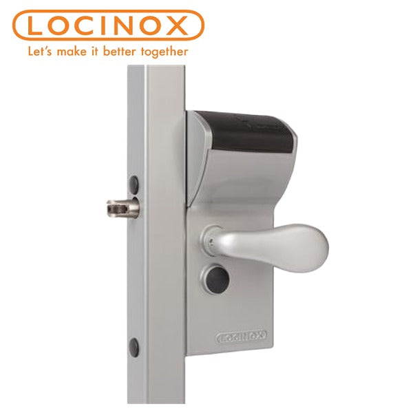 Locinox - Surface Mounted - Mechanical Lock - Code Lock w/ Secured Entrance and Fire Exit - Aluminum Handle - Optional Finish