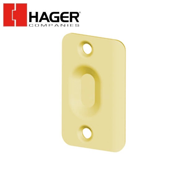 Hager - 1448 - Strike Plate - Optional Finish