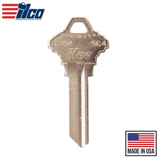Ilco - 101-C SCHLAGE Key Blank - 6 Pin or Disc