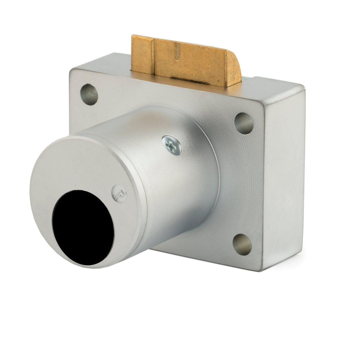 Olympus - 850LC - Deadlatching Drawer Lock - Less Cylinder - S Series Schlage C Keyway - Optional Cylinder Length - Satin Chrome - Grade 1
