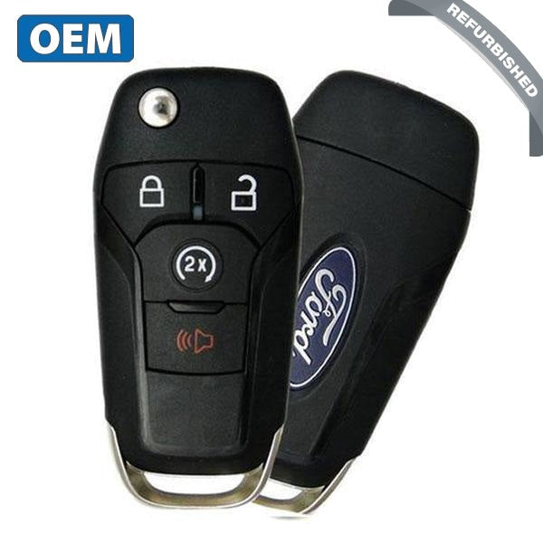 2023 Ford F-Series / 4-Button Flip Key / PN: 164-R8337 / N5F-A08TBLP (OEM Refurb)