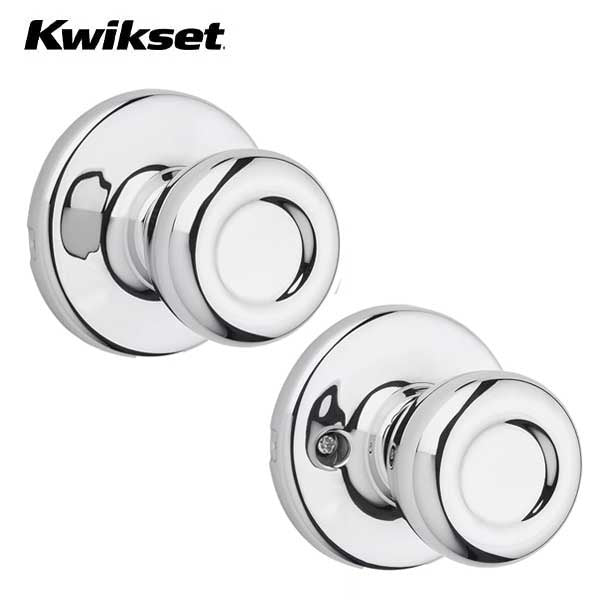 Kwikset - Tylo Knob Set - Round Rose - Optional Finish - Optional Function- Grade 3