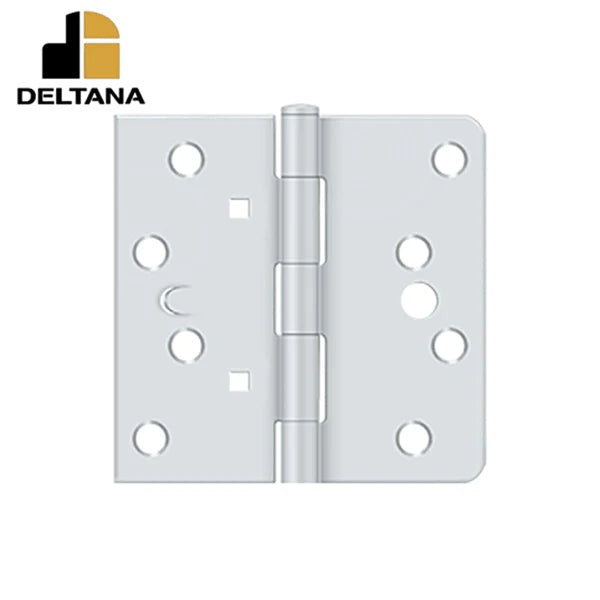 Deltana - 4" x 4" x 1/4" x SQ Hinge - Optional Finish