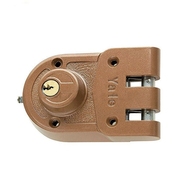 Accentra (Formerly Yale) - 197-14 - Jimmy Proof Deadlock - Double Cylinder - 5 Pin - Sprayed Brass