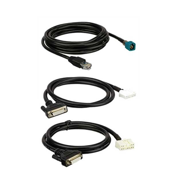 Autel - TESKIT - Diagnostic Adapter Cables for Tesla S / X Models Work - Works with MaxiSYS Ultra / MS909 / MS919 Tablet