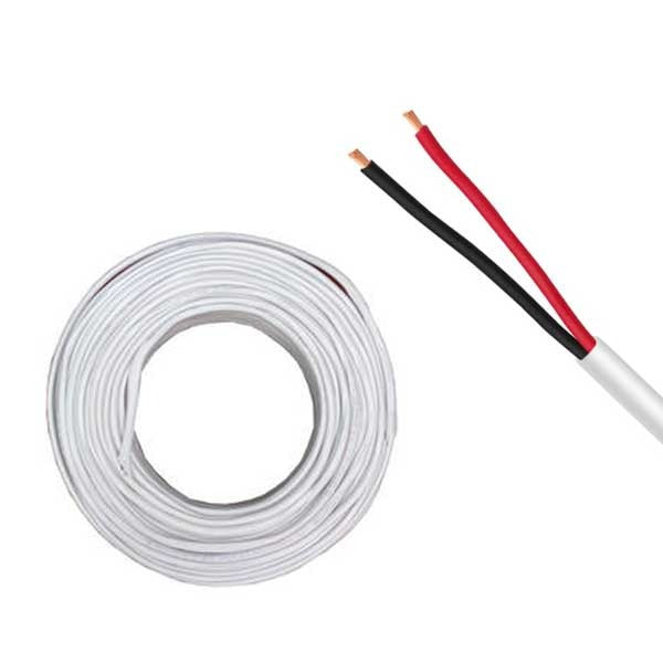 DynoTech - AC222 - 22/2C - Sound / Security - General Purpose Cable - STR - CM - 500ft - White