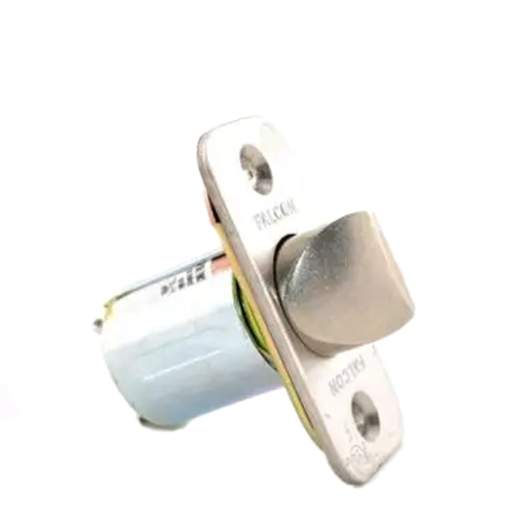 Falcon - Q330 - Restoring Spring latch - Square Corner - 2-3/8 Backset - Latch Bolt Assembly - Satin Chrome