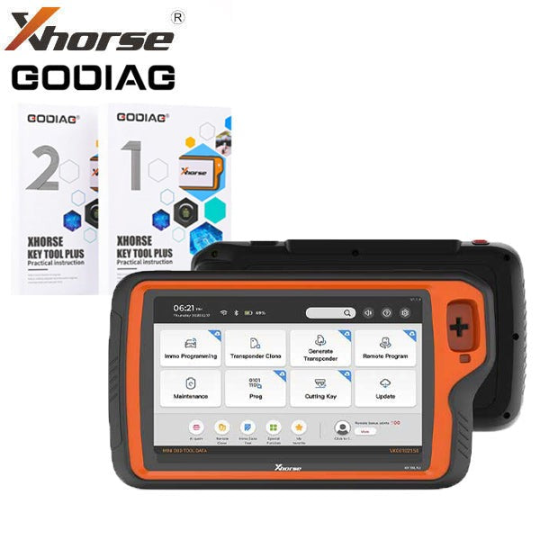 Xhorse Keytool Plus Tablet and GoDiag Key Tool Plus Practical Instruction Books 1 & 2