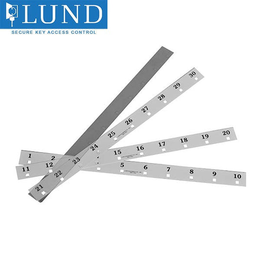 Lund - Label / Shield for Key Cabinets - Optional Shield / Label
