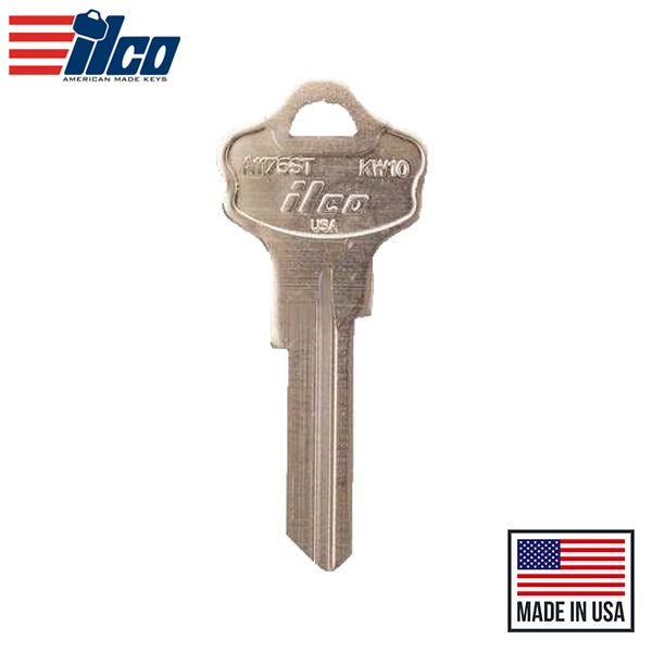 Ilco - KW10-BR TITAN/KWIKSET Key Blank - 250 Pack