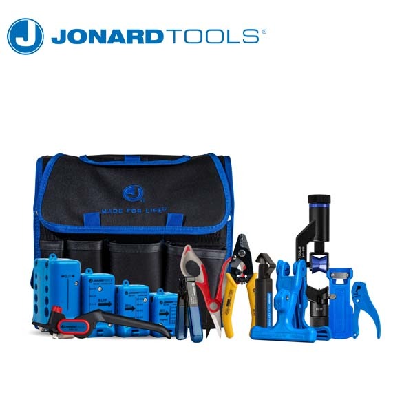 Jonard Tools - Fiber Optic Mid Span Slit & Ring Tool Kit+