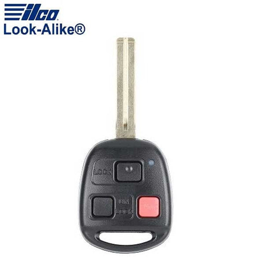 1999-2003 Lexus / 3-Button Remote Head Key / PN: 89070-48020 / NI4TMTX-1 (AFTERMARKET)