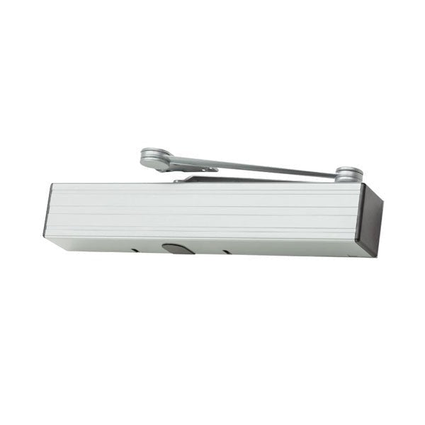 LCN - 4642 - Electrohydraulic Auto Equalizer Door Operator - Back Check Function - Regular Arm Function - 12VDC/24VDC - Adjustable Size 2-5 - Metal Cover - Aluminum - Fire Rated - Grade 1
