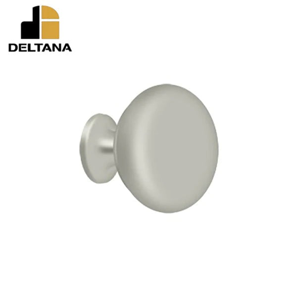 Deltana - Knob Round Solid - Optional Finish