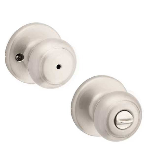 Kwikset - Cove Knob Set - Round Rose - Optional Finish - Optional Function - Grade 3