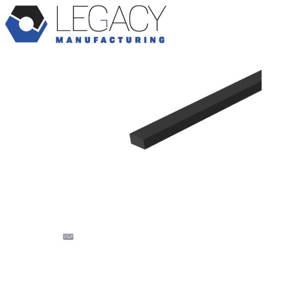 Legacy Manufacturing - 52718SPR - Sponge Rubber Gasketing - 75 FT. Roll