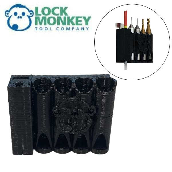 Bit & Tool Holder for Condor & Other Machines (MK700) (LOCK MONKEY)