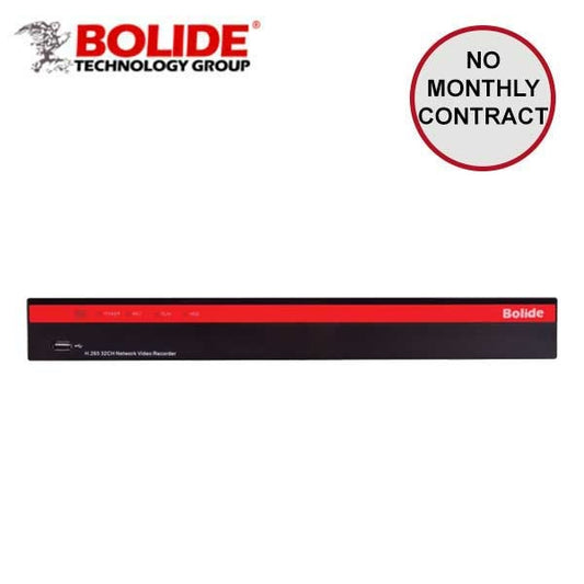 Bolide / 32 Channel / 8MP / 4K / NVR / 2 SATA / 16TB HDD / 16 Port POE / NVR-32NX-S