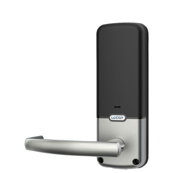 Lockly Guard- DUO 679D - Dual Locking Interconnected Smart Lock - Fingerprint Reader - Wi-Fi-Bluetooth App Controlled - Touchscreen Keypad - Key Override - Mifare RFID - Optional Finish