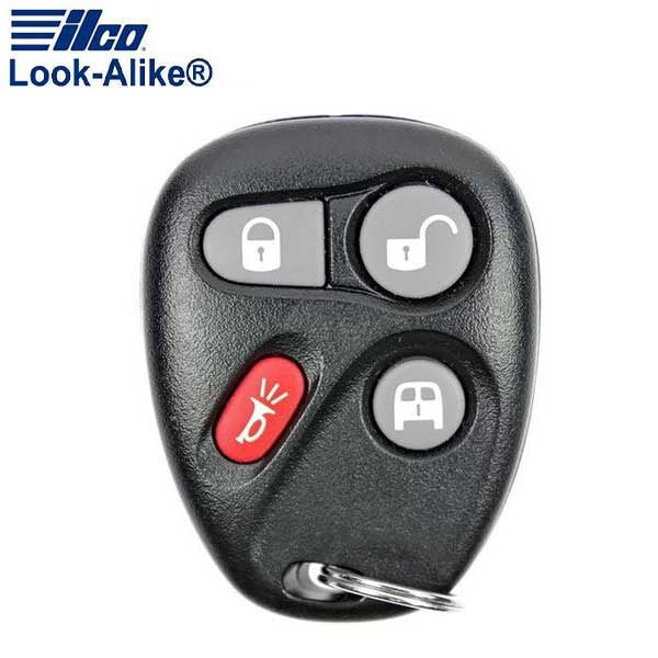 2003-2007 GM / 4-Button Keyless Entry Remote / PN: 15752330 / KOBLEAR1XT (AFTERMARKET)