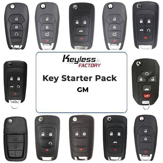 Remote Keys STARTER Pack / GM / Flip Keys (AFTERMARKET)
