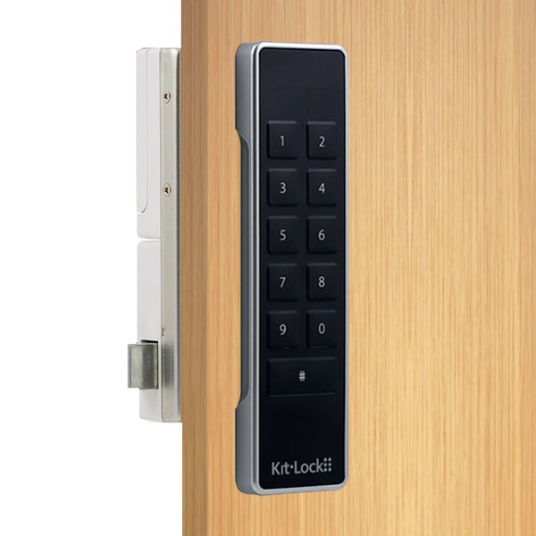 CodeLocks - KL1100-KPD - Electronic KitLock - Keypad Locker Lock w/ Powered Latch - Optional Finish