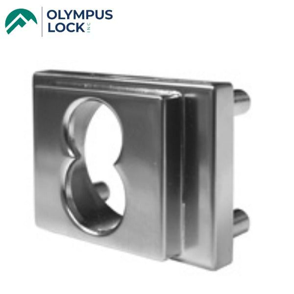 Olympus - ETS5 - Exterior Through-Bolt Mounting Plates for Olympus Cabinet Locks - Optional Finish