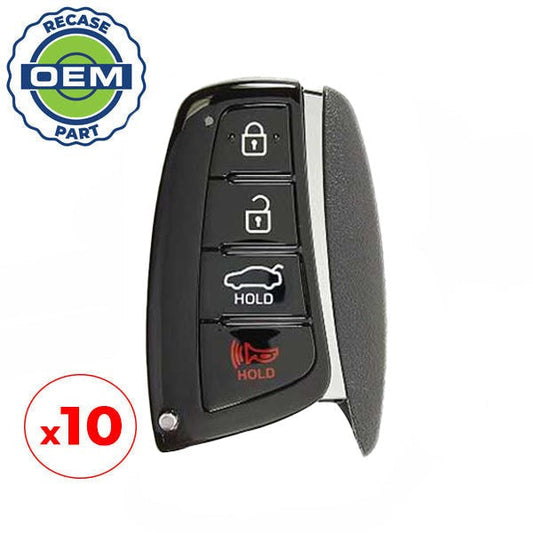 10 x 2015-2017 Hyundai Azera / 4-Button Smart Key / PN: 95440-3V022 / SY5DMFNA433 (OEM Recase)
