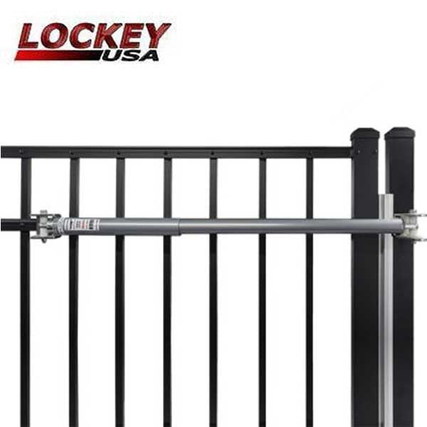 Lockey - TB650 - Adjustable Hydraulic Gate Closer - Grey (150-250 lbs) (ARCHIVE)