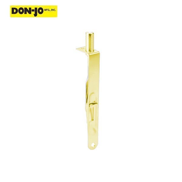 Don-Jo - 1640R - Flush Bolt - 6" Length - 3/4" Width - Optional Finish