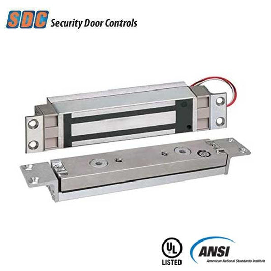 SDC - 1561 - Mortise Shear Magnetic Lock - Concealed - Integrated Electronics - 2000lbs. - 12/24VDC - Grade 1
