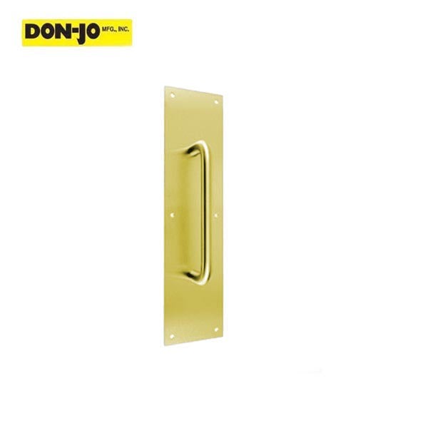 Don-Jo - 7114 - Pull Plate - 5-1/2" CTC - Optional Finish