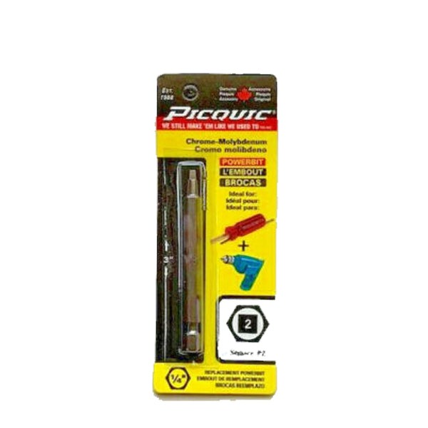 PICQUIC - 3" Length Powerbits - Optional Bit Sizes - Robertson