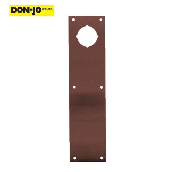 Don-Jo - CFK71 - Push Plate - 4" Width - Optional Finish