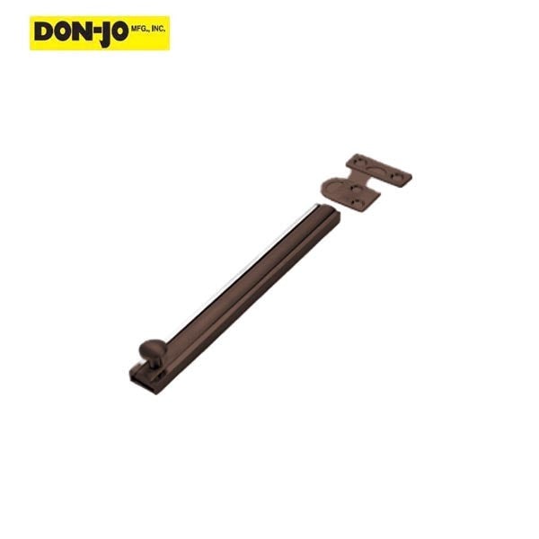 Don-Jo - SB 4 - Slide Bolt - 4" Length - 5/8" Width - Optional Finish