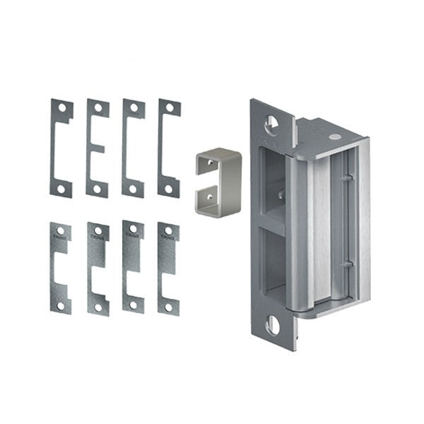 Trine - 4100CDBM - 4-7/8” Electric Strike - One Box Solution - 8 Faceplates - Fire Rated ANSI - Optional Finish - Grade 1