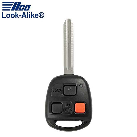 1998-2002 Toyota Land Cruiser / 3-Button Remote Head Key / PN: 89070-60090 / HYQ1512V (AFTERMARKET)