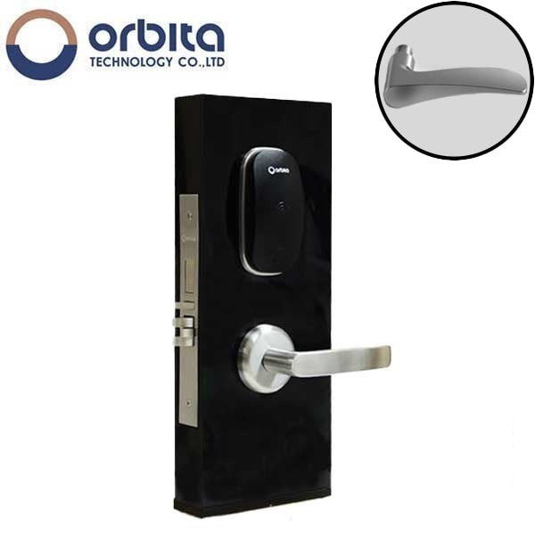 Orbita - S3078 - Mortise Hotel Lock - SPLIT Design - RFID - Optional Lever Style - 6 VDC - Optional Finish - Grade 2