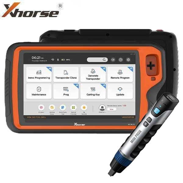 Xhorse - VVDI Key Tool PLUS Tablet All In One Key Tool - ADVANCED PACKAGE and Mini PROG Pen EEPROM Programmer (Bundle)