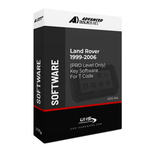 Advanced Diagnostics - ADS164 - 1999-2006 - Land Rover Key Software For T Code - PRO Level Only - Category A